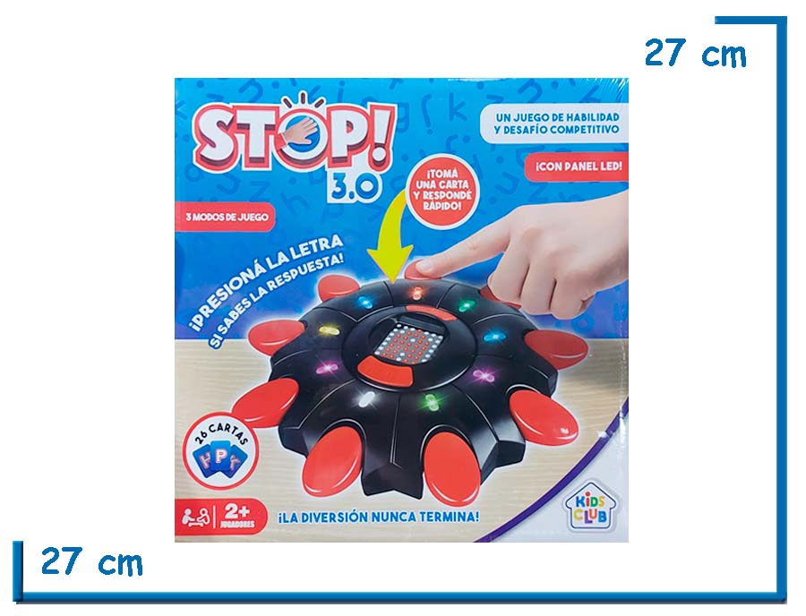 KIDS CLUB STOP 3.0 CON PANEL LED JUEGO DE MESA