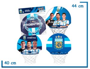 SELECCION ARGENTINA ARO DE BASKET 4 MODELOS SURTIDO