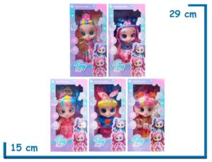 TINY SWEET MU¥ECA 25CM CON SONIDO 5 MODELOS SURTIDA