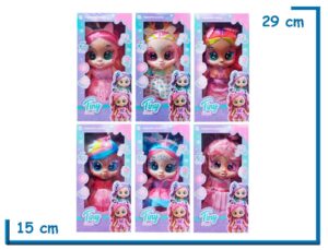 TINY SWEET MU¥ECA 25CM CON SONIDO 6 MODELOS SURTIDA