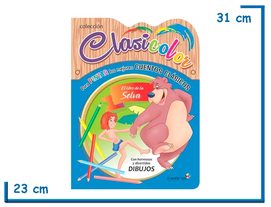 L.EL LIBRO DE LA SELVA COL.CLASICOLOR