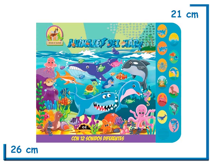 L.ANIMALES DEL MAR COL.TESORO DE SONIDOS