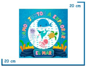 EL MAR COL.VAMOS JUNTOS A EXPLORAR TAPA DURA CON FIGURAS