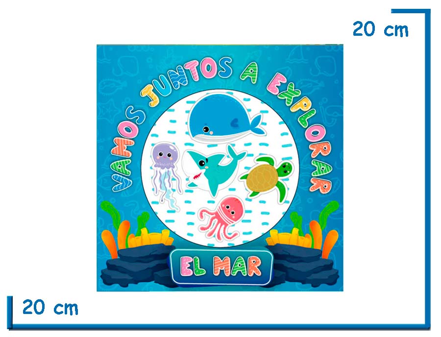 EL MAR COL.VAMOS JUNTOS A EXPLORAR TAPA DURA CON FIGURAS