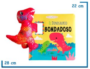 L.EL DINOSAURIO BONDADOSO COL.MIMOS Y ABRAZOS CON PELUCHE