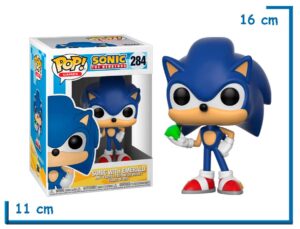 FUNKO POP SONIC WITH EMERALD SONIC THE HEDGEHOG