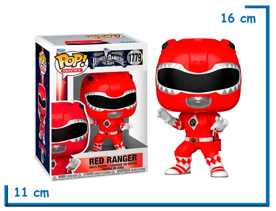 FUNKO POP RED RANGER POWER RANGERS MOVIE