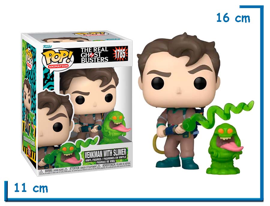 FUNKO POP VENKMAN WITH SLIMER THE REAL GHOST BUSTERS