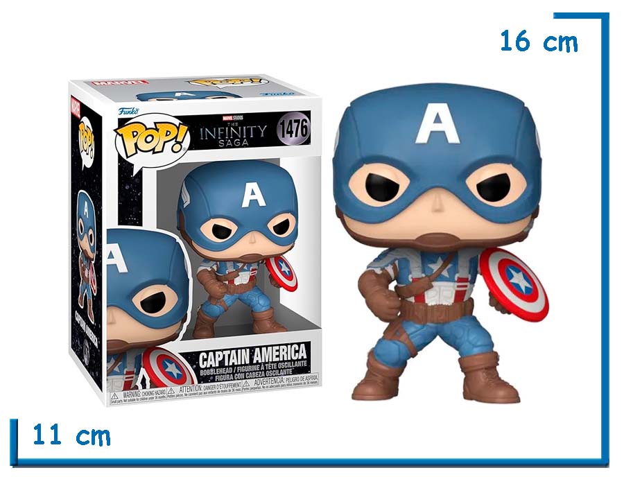 FUNKO POP CAPTAIN AMERICA THE INFINITY SAGA MARVEL