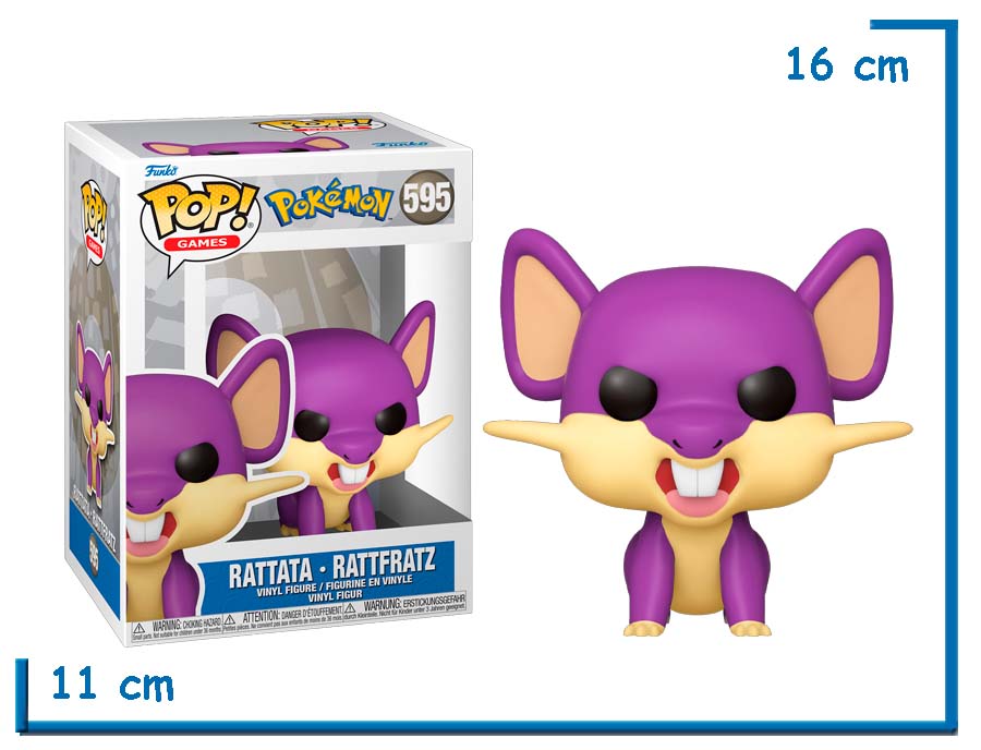 FUNKO POP RATTATA POKEMON