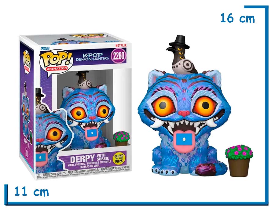 FUNKO POP DERPY WITH SUSSIE GITD K-POP DEMON HUNTERS