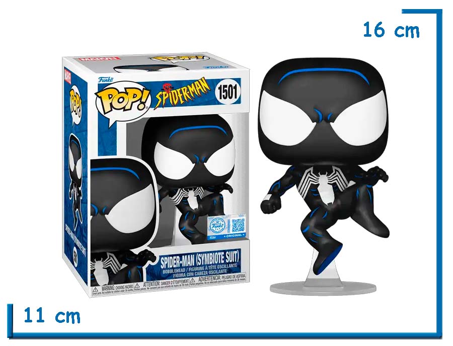 FUNKO POP SPIDER-MAN (SYMBIOTE SUIT) SPIDER-MAN TAS