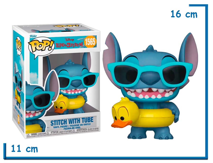 FUNKO POP STITCH WITH TUBE LILO & STITCH