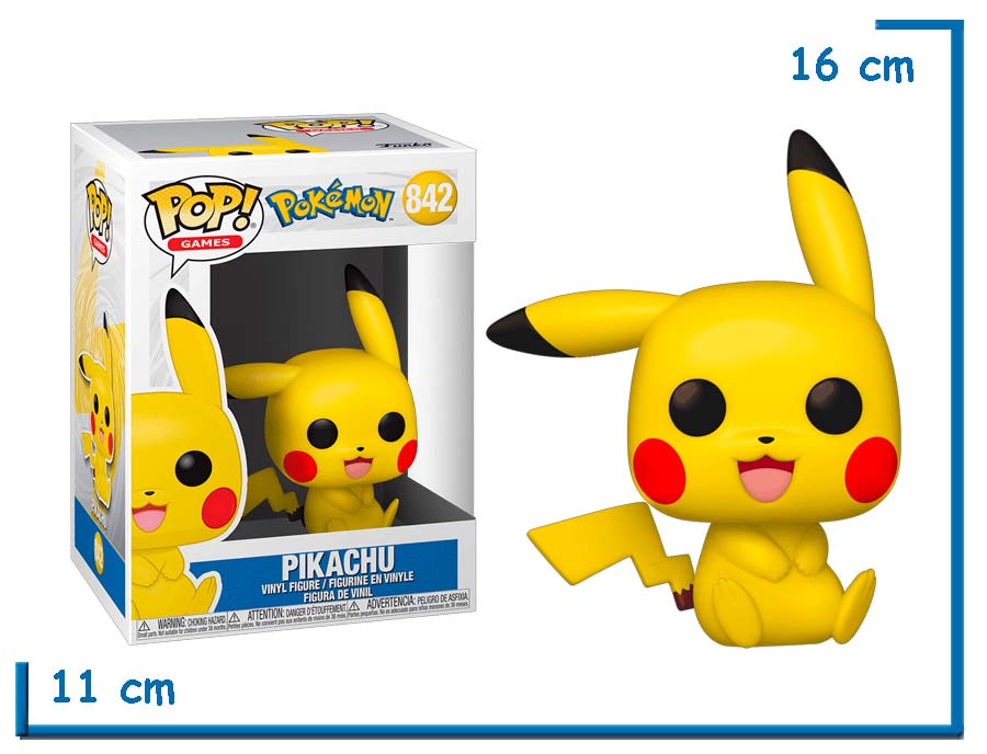 FUNKO POP PIKACHU SITTING POKEMON