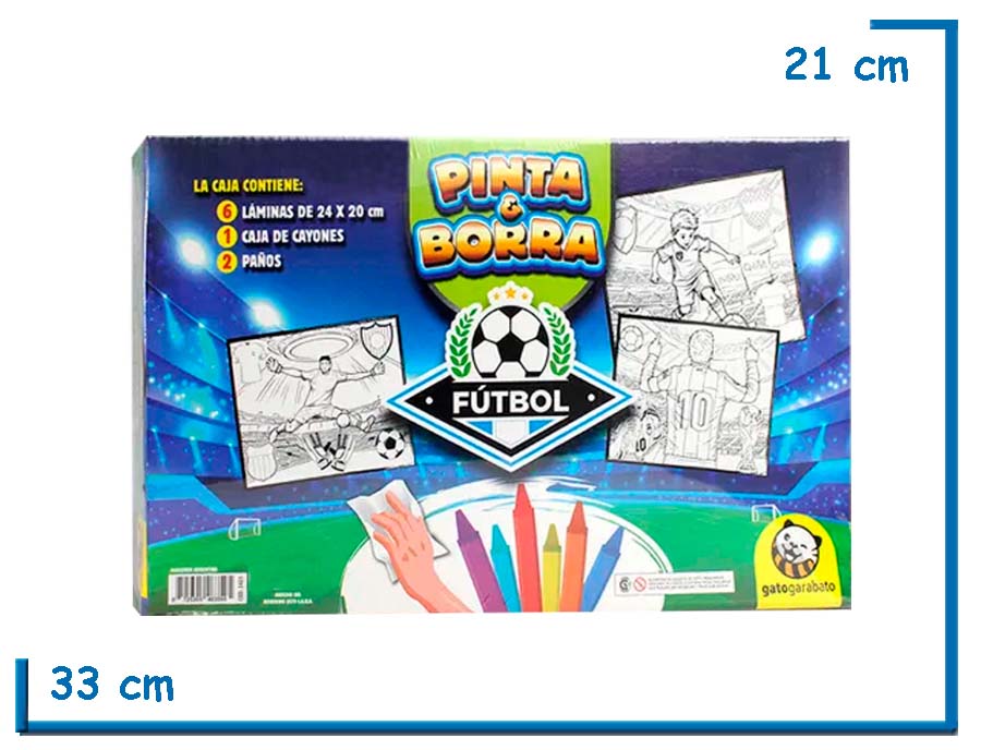 PINTA & BORRA FUTBOL