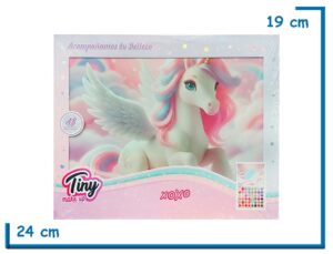 TINY MAKE UP UNICORNIO 48 SOMBRAS CON ESPEJO