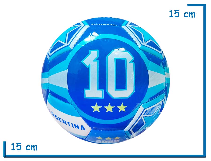 PELOTA DE CUERO N§2 CIRCULO AZUL SELECCION ARGENTINA
