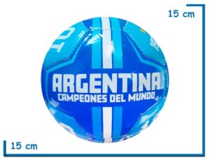 PELOTA DE CUERO N§2 BANDERA AZUL SELECCION ARGENTINA