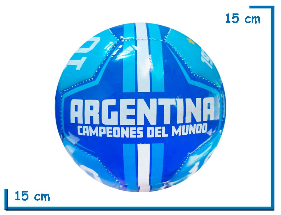 PELOTA DE CUERO N§2 BANDERA AZUL SELECCION ARGENTINA