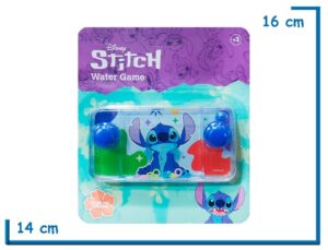STITCH JUEGO DE AGUA AROS LOCOS 5 COLORES EN BLISTER