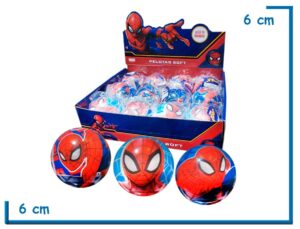 SPIDER-MAN PELOTA ANTIESTRES 3 MODELOS SURTIDA