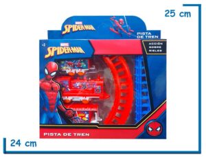 SPIDER-MAN PISTA DE TREN A PILA