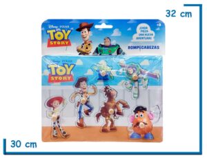 TOY STORY ENCASTRE DE MADERA CON AGARRE