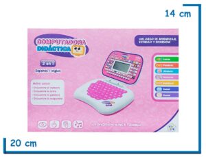 KIDS CLUB COMPUTADORA DIDACTICA ROSA
