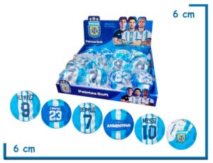 SELECCION ARGENTINA PELOTA SALTARINA 6 MODELOS SURTIDA