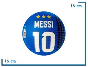 PELOTA PVC Nø4 AZUL 10 MESSI SELECCION ARGENTINA