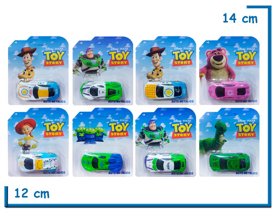 TOY STORY AUTO METALICO 8 MODELOS SURTIDO