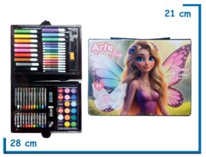 TINY SET DE ARTE HADA ESTUCHE 80PZS