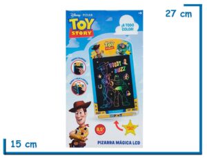 TOY STORY PIZARRA MAGICA LCD A TODO COLOR 8.5 PULGADAS EN CAJA