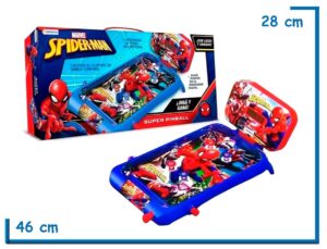 SPIDERMAN PINBALL CON LUZ Y SONIDO