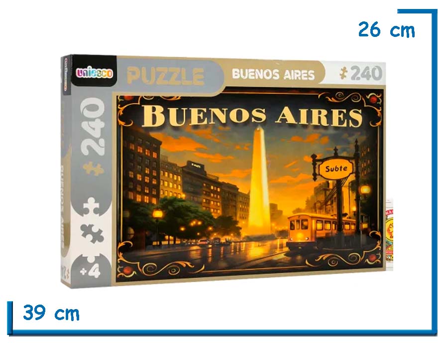 PUZZLE X240 PZS BUENOS AIRES