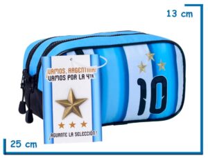 PORTALAPIZ DOBLE SELECCION ARGENTINA CON PIN ESTRELLA