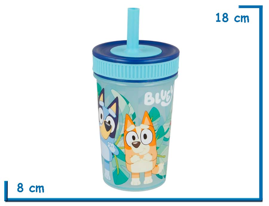 BLUEY VASO 420 ML LEAK PROOF