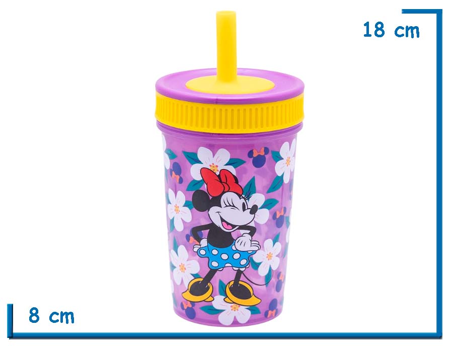 MINNIE MOUSE VASO 420 ML LEAK PROOF