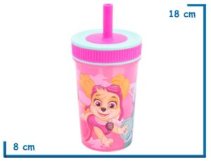 PAW PATROL SKYE VASO 420 ML LEAK PROOF