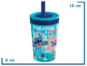 STITCH VASO 420 ML LEAK PROOF