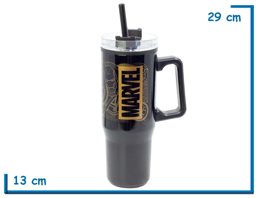 MARVEL AVENGERS TUMBLER TERMICO 920 ML COOL EASY DW STAINLESS STEEL