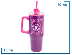 MINNIE MOUSE TUMBLER TERMICO 920 ML COOL EASY DW STAINLESS STEEL