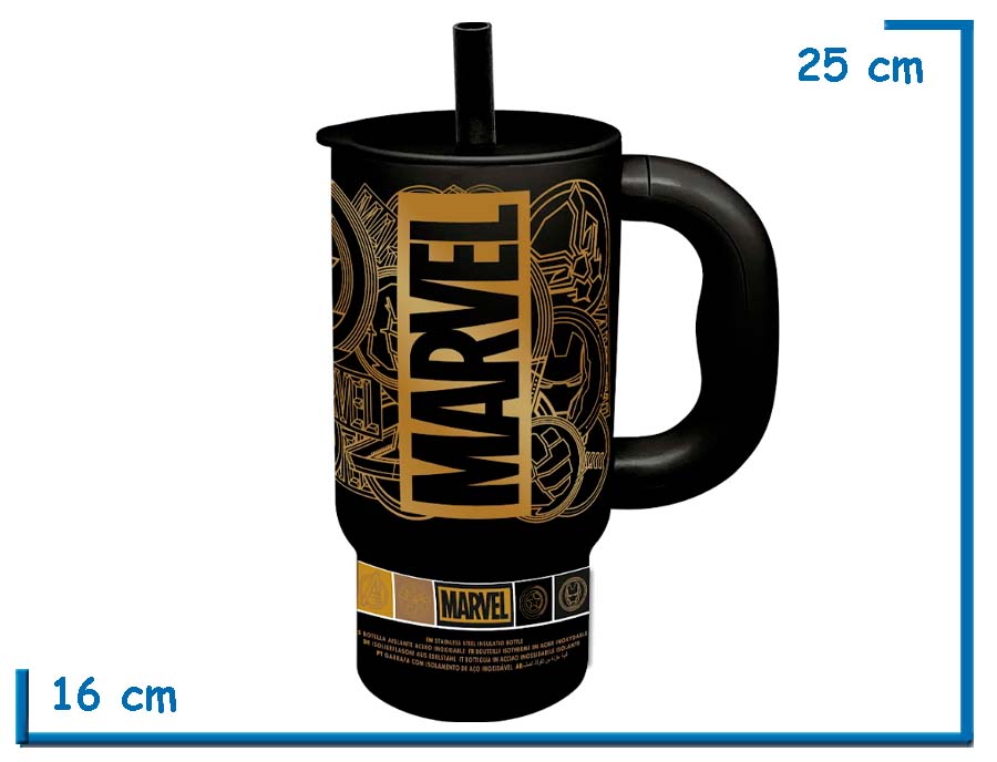MARVEL AVENGERS MUG TERMICO 1185ML VACUUM INSULATED STAINLESS STEEL