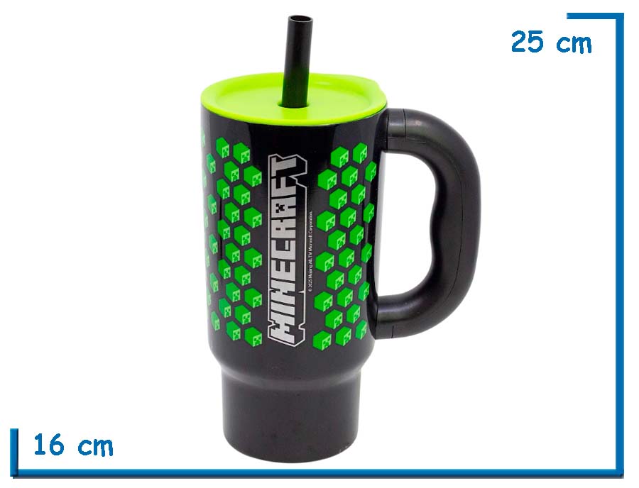 MINECRAFT MUG TERMICO 1185 ML VACUUM INSULATED STAINLESS STEEL