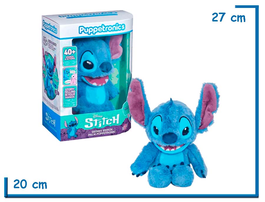 WOW PUPPETRONICS PALM STITCH FIGURA INTERACTIVA