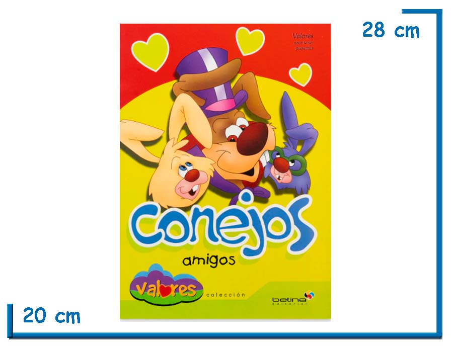 L.CONEJOS AMIGOS COL.VALORES