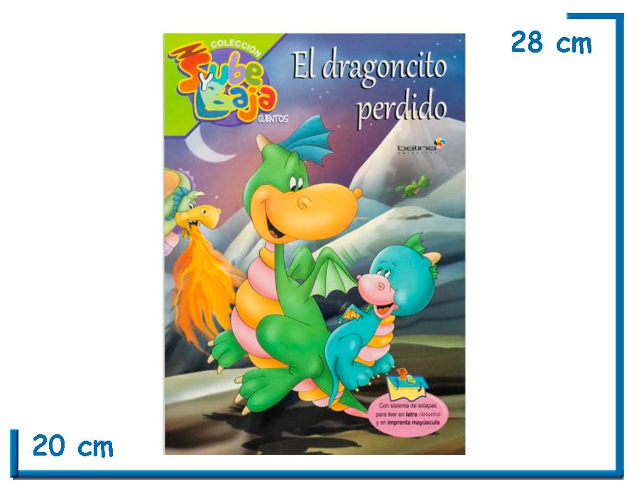 L.EL DRAGONCITO PERDIDO COL.SUBE Y BAJA CUENTOS