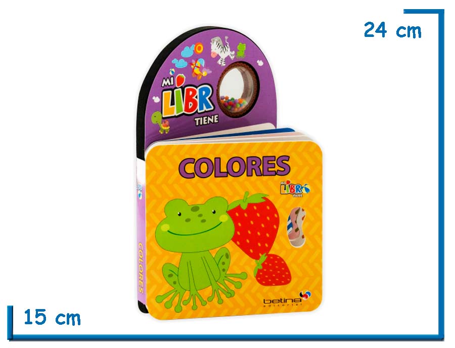 L.COLORES COL.MI LIBRO TIENE CON SONAJERO