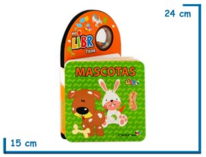 L.MASCOTAS COL.MI LIBRO TIENE CON SONAJERO
