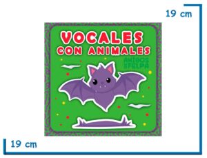 L.VOCALES CON ANIMALES COL.AMIGOS DE FELPA CON TEXTURA